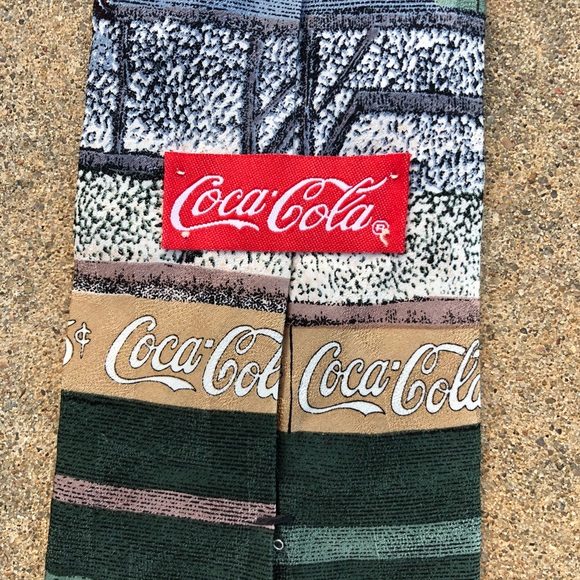 Vintage Coca-Cola baseball tie - Picture 5 of 6